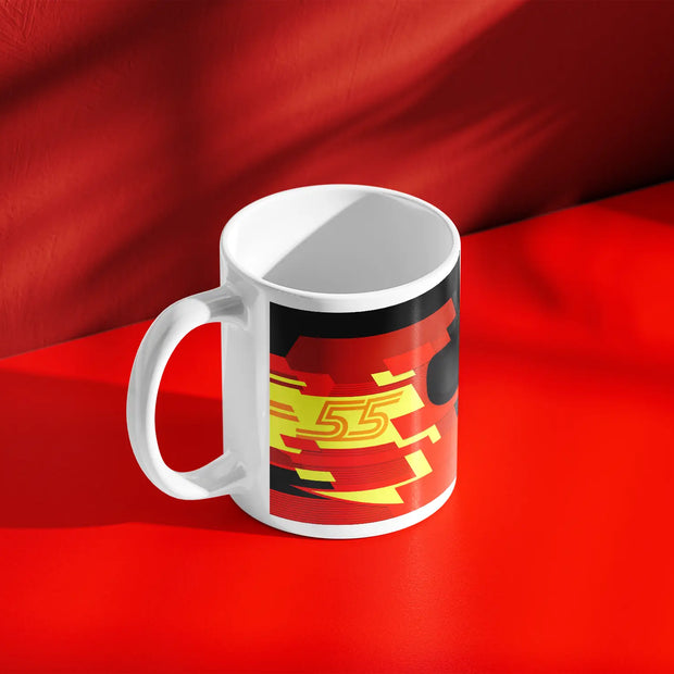 Carlos Sainz Ferrari 2024 F1 Helmet Mug