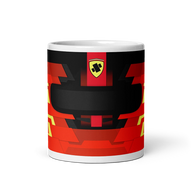 Carlos Sainz Ferrari 2024 F1 Helmet Mug