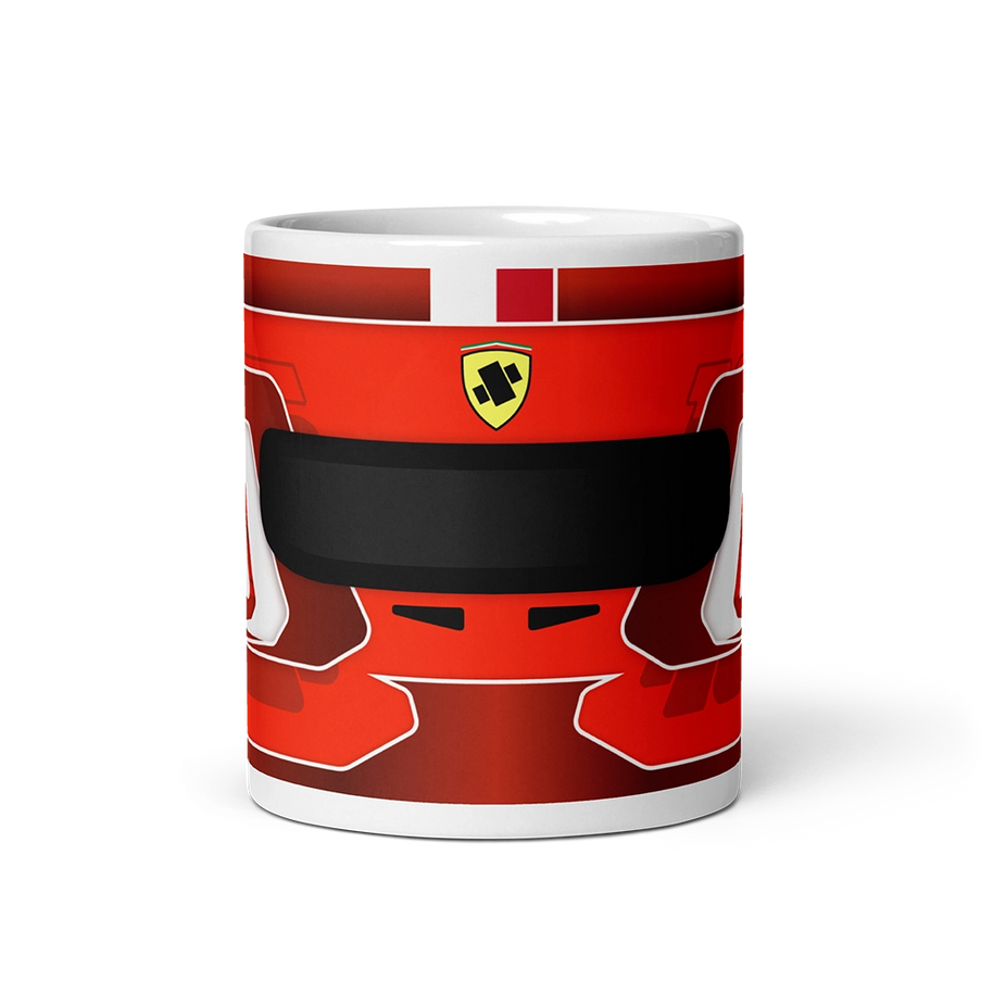 Charles Leclerc Ferrari 2024 F1 Helmet Mug