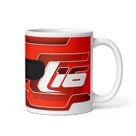 Charles Leclerc Ferrari 2024 F1 Helmet Mug