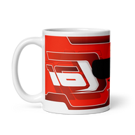 Charles Leclerc Ferrari 2024 F1 Helmet Mug