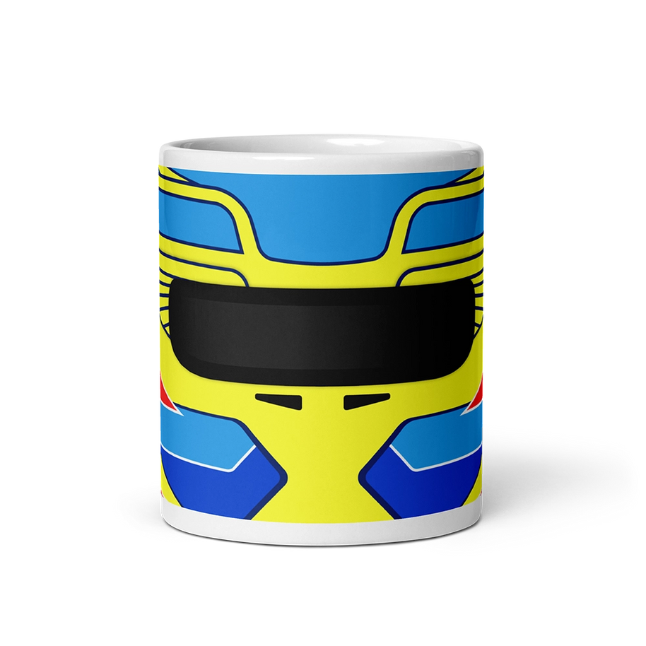 Fernando Alonso Aston Martin 2024 F1 Helmet Mug