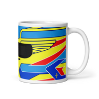 Fernando Alonso Aston Martin 2024 F1 Helmet Mug