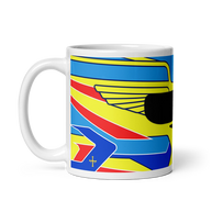 Fernando Alonso Aston Martin 2024 F1 Helmet Mug