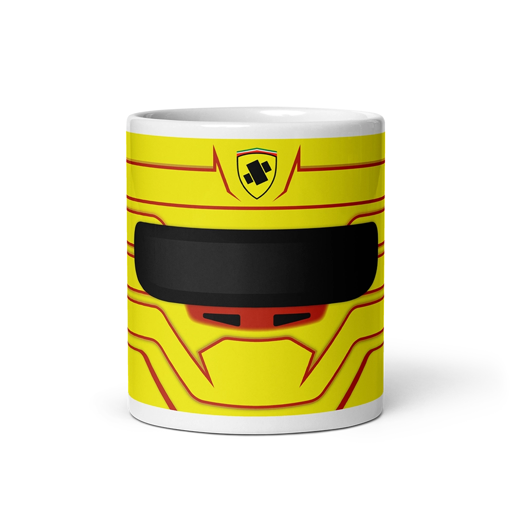Lewis Hamilton Ferrari 2025 F1 Helmet Mug