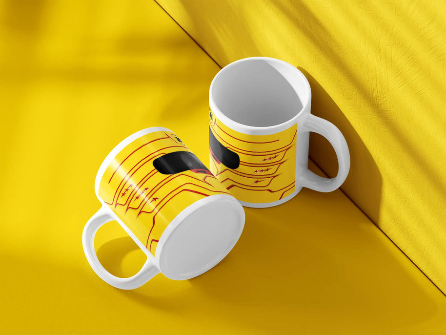 Lewis Hamilton Ferrari 2025 F1 Helmet Mug