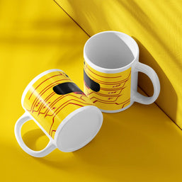 Lewis Hamilton Ferrari 2025 F1 Helmet Mug