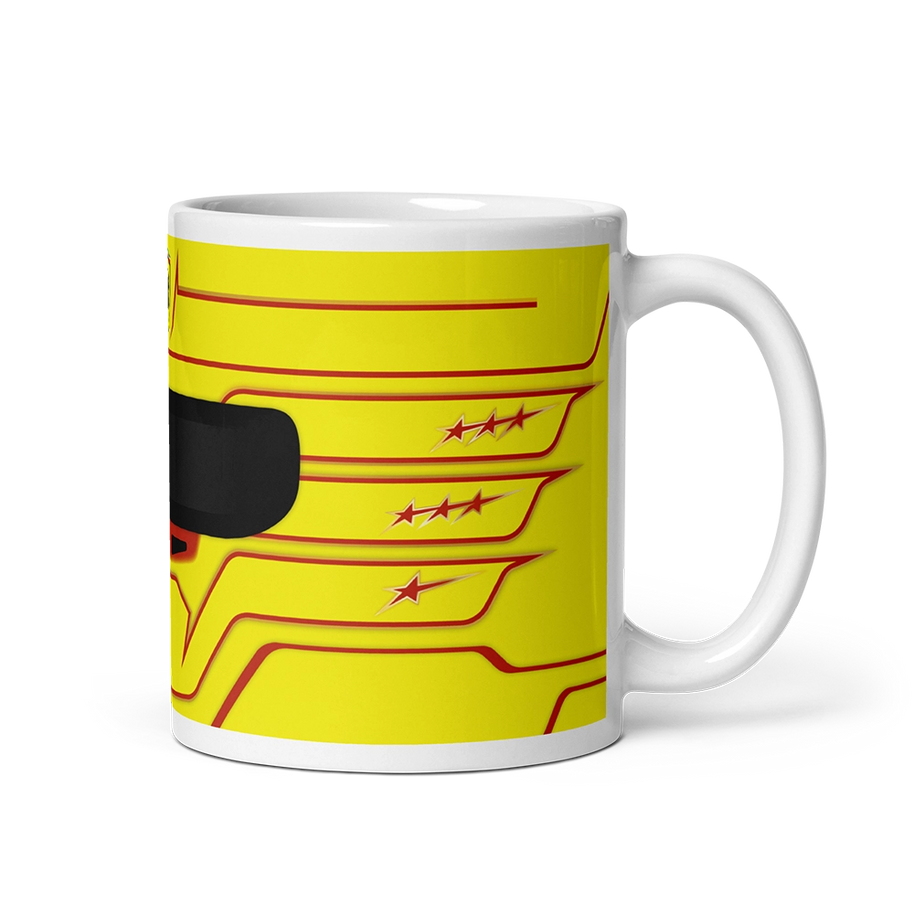 Lewis Hamilton Ferrari 2025 F1 Helmet Mug