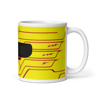 Lewis Hamilton Ferrari 2025 F1 Helmet Mug
