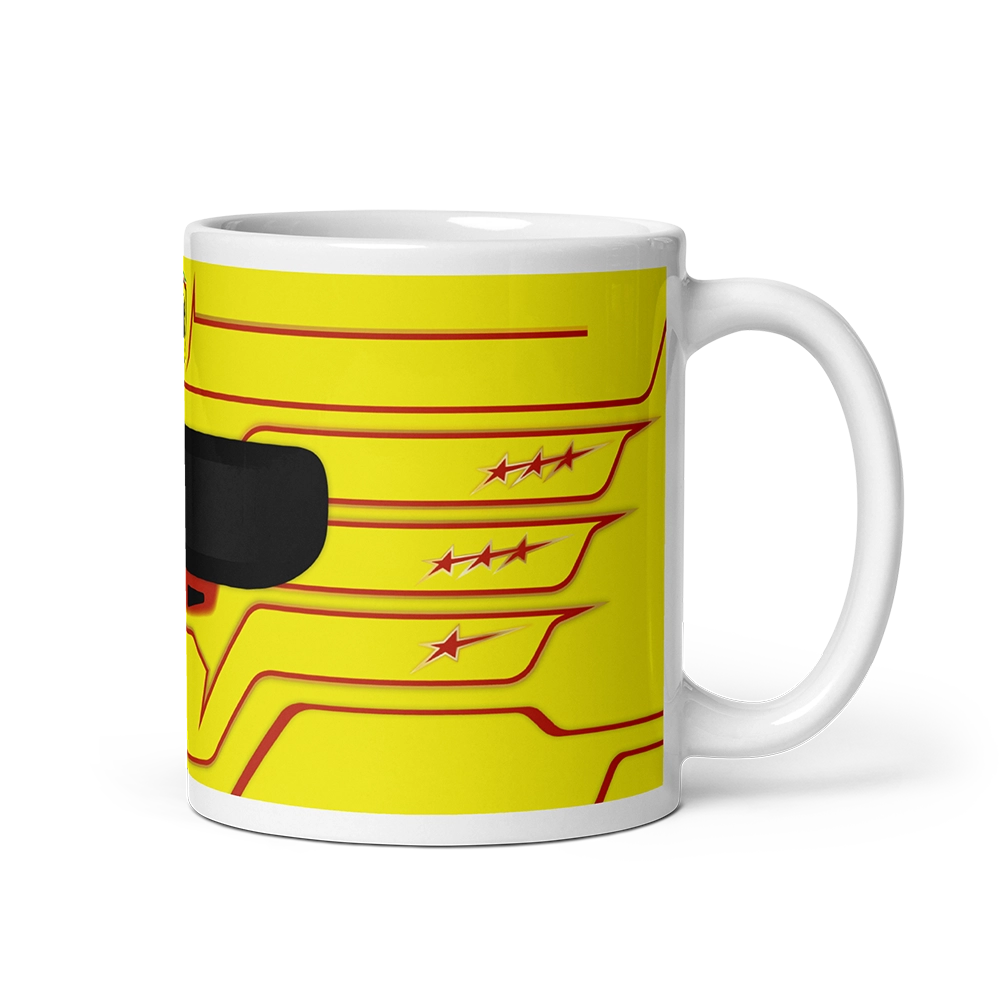 Lewis Hamilton Ferrari 2025 F1 Helmet Mug