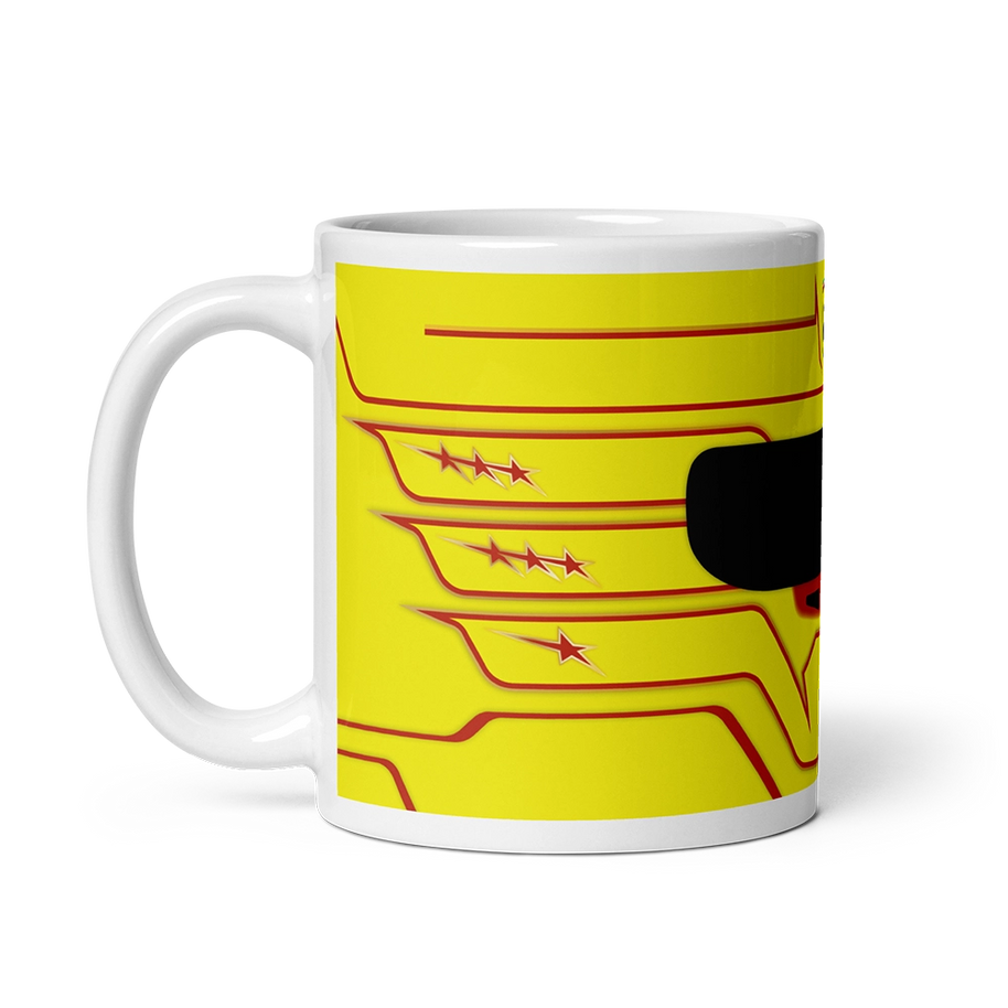 Lewis Hamilton Ferrari 2025 F1 Helmet Mug
