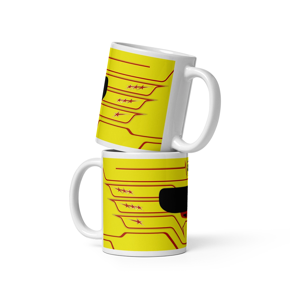 Lewis Hamilton Ferrari 2025 F1 Helmet Mug