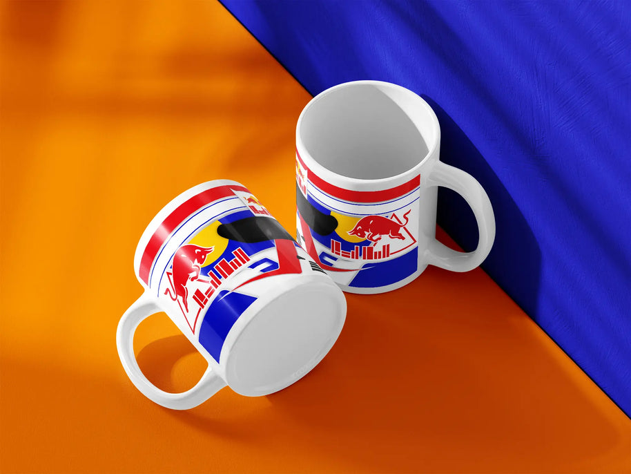 Max Verstappen Red Bull 2024 F1 Helmet Mug