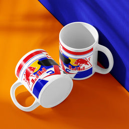 Max Verstappen Red Bull 2024 F1 Helmet Mug