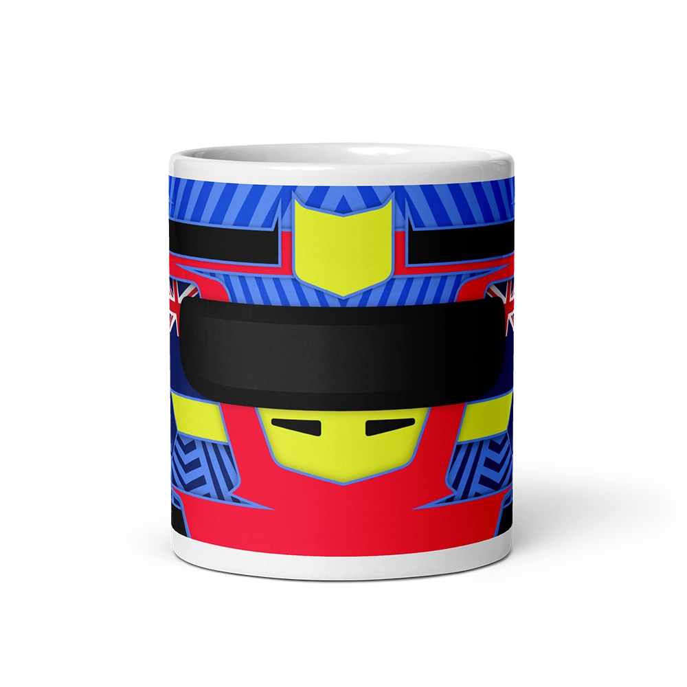 Oscar Piastri McLaren 2024 F1 Helmet Mug