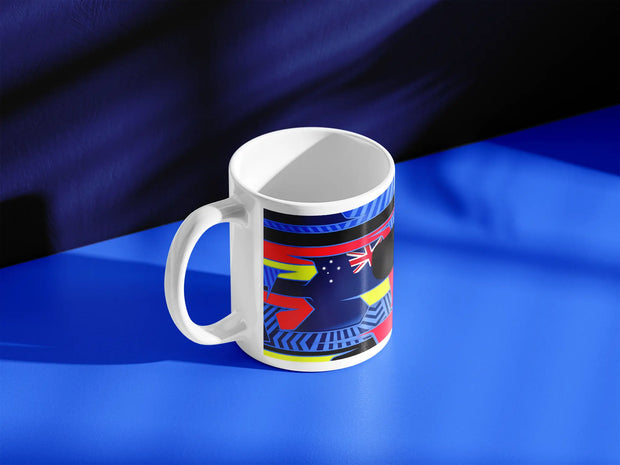 Oscar Piastri McLaren 2024 F1 Helmet Mug