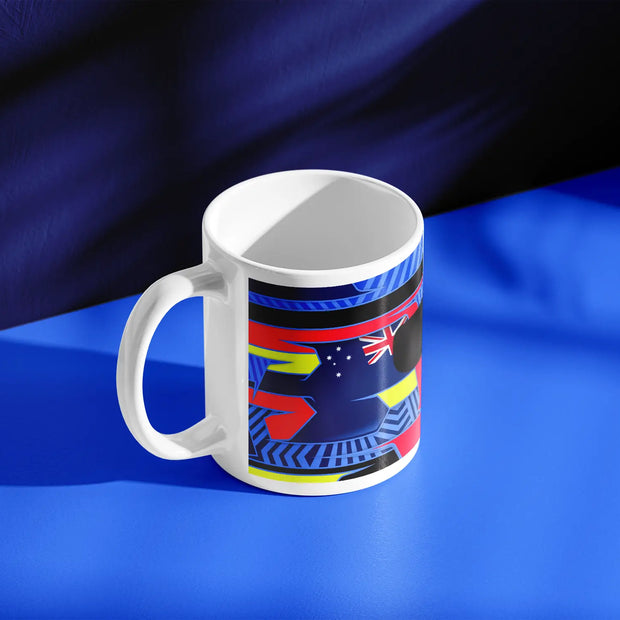 Oscar Piastri McLaren 2024 F1 Helmet Mug