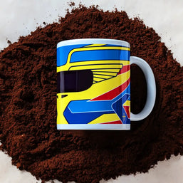 Fernando Alonso Aston Martin 2024 F1 Helmet Mug