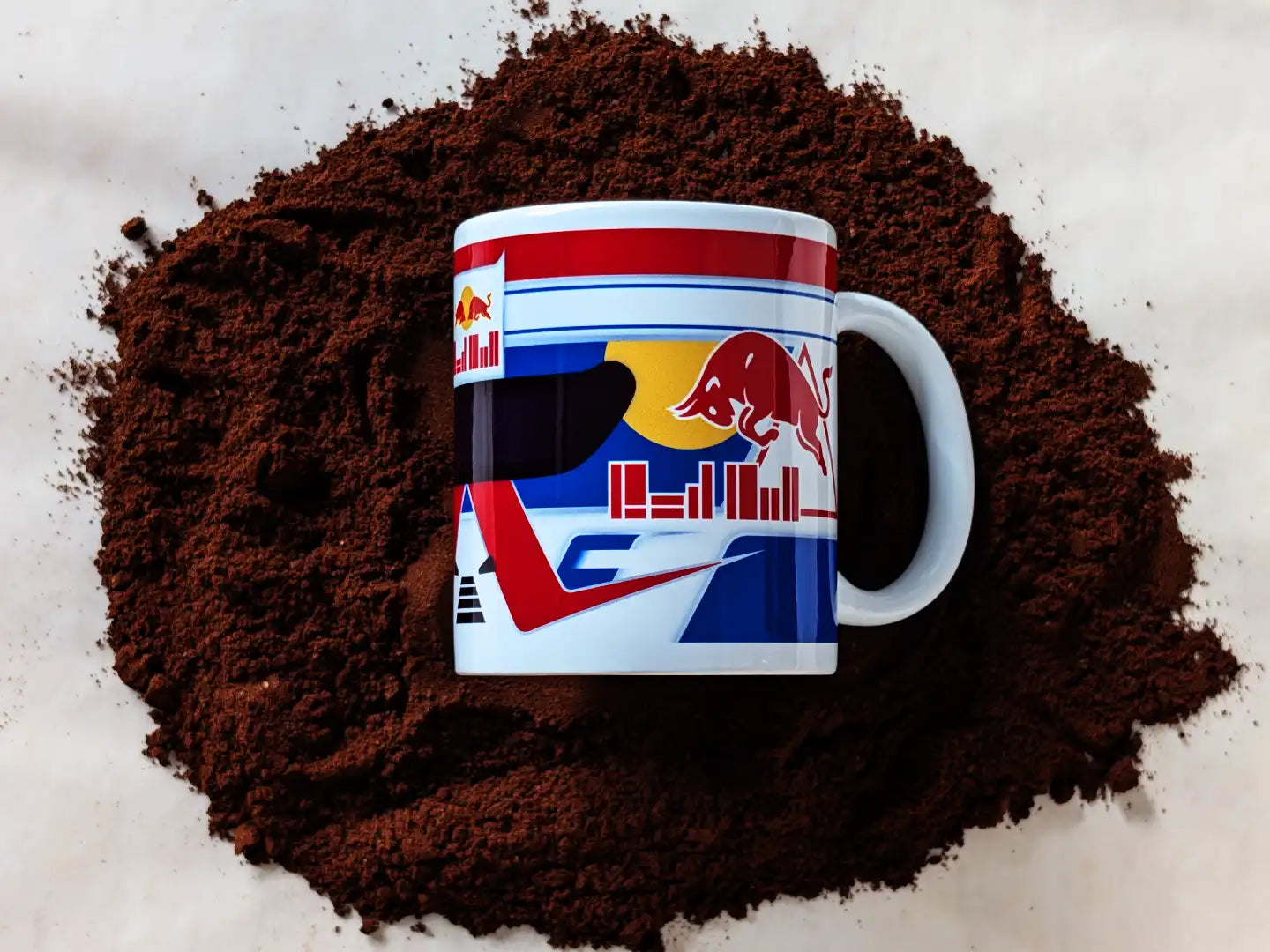 Max Verstappen Red Bull 2024 F1 Helmet Mug