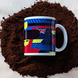 Oscar Piastri McLaren 2024 F1 Helmet Mug