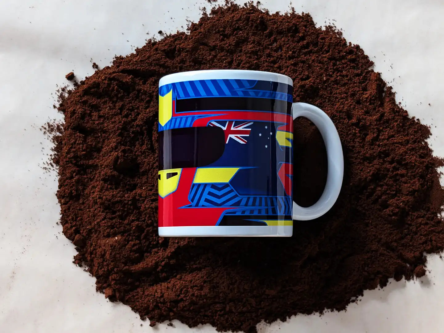 Oscar Piastri McLaren 2024 F1 Helmet Mug